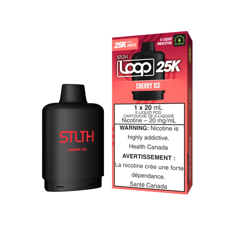 STLTH LOOP 25K Pod Pack – Cherry Ice