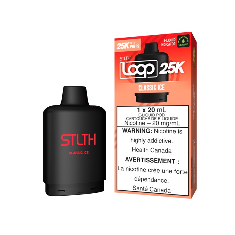 STLTH LOOP 25K Pod Pack – Classic Ice