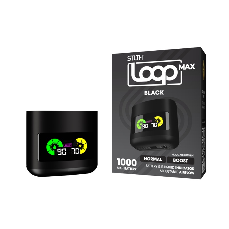 STLTH LOOP MAX Device – Black|Device (wholeseller)|Device