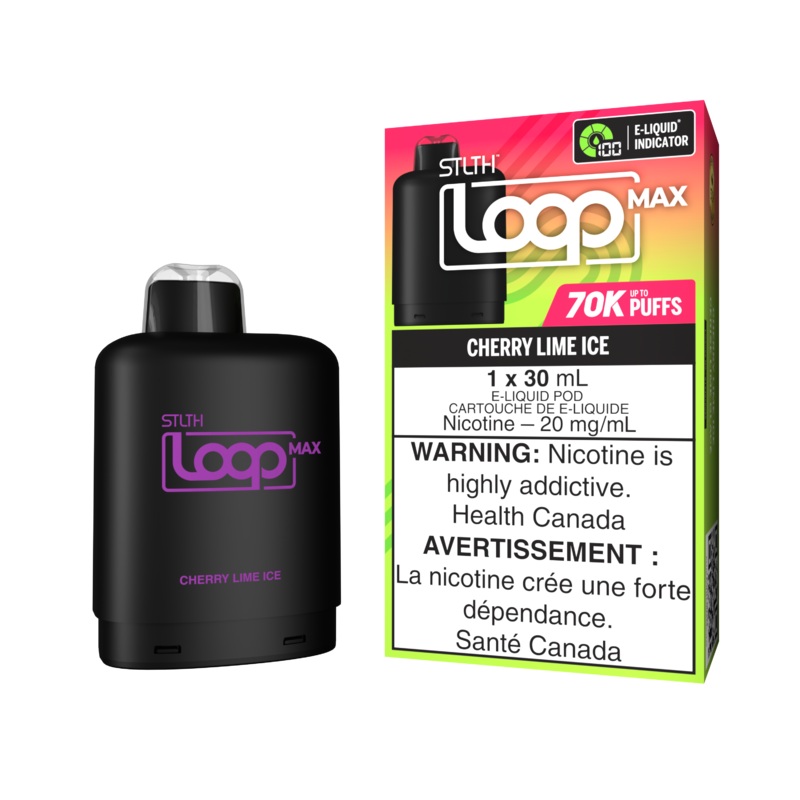 STLTH LOOP MAX Pod Pack – Cherry Lime Ice
