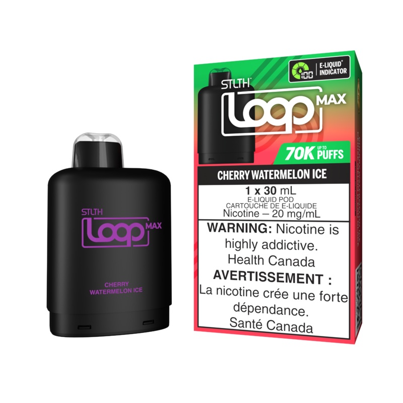 STLTH LOOP MAX Pod Pack – Cherry Watermelon Ice