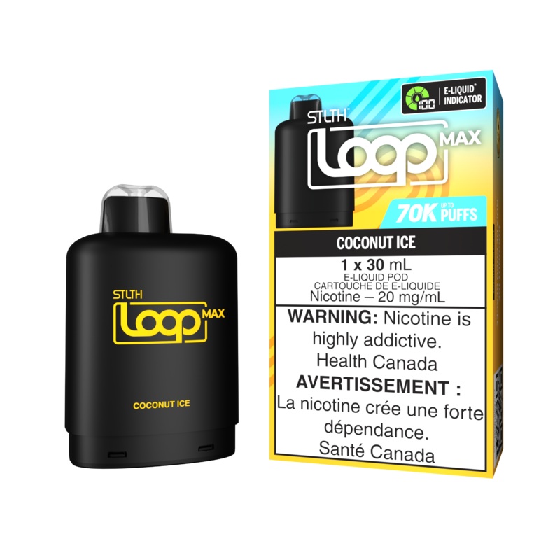 STLTH LOOP MAX Pod Pack – Coconut Ice