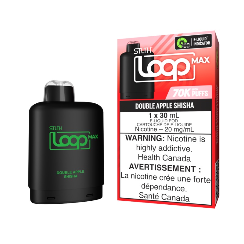 STLTH LOOP MAX Pod Pack – Double Apple Shisha