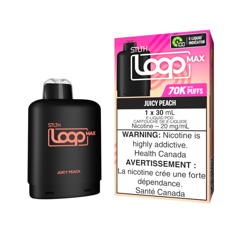 STLTH LOOP MAX Pod Pack – Juicy Peach
