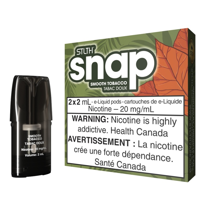 STLTH SNAP Pod Pack – Smooth Tobacco