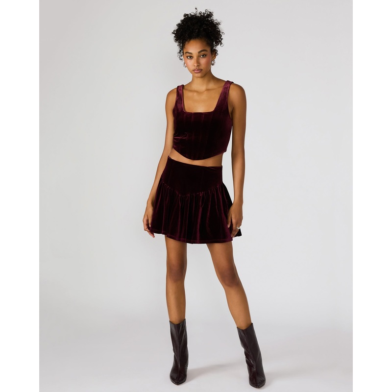 JAYLA SKIRT WINE|WINE|XS|S|M|L|XL|XXL|WINN