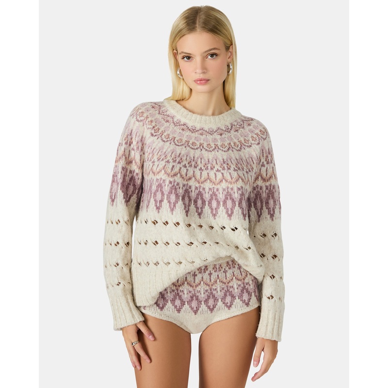 SUZETTE SWEATER MULTI|MULTI|XS|S|M|L|XL|XXL|MLTS