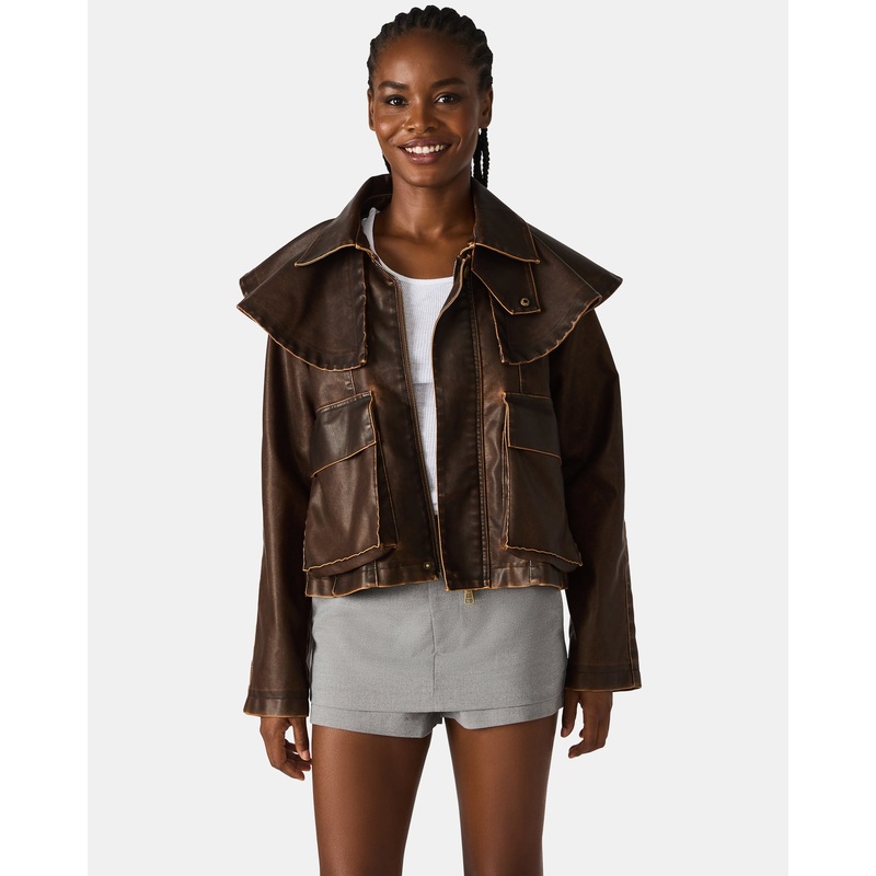 VARVARA JACKET CHOCOLATE|CHOCOLATE|XS|S|M|L|XL|XXL|CHOC