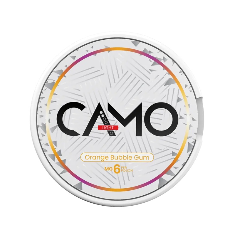 CAMO Orange Bubble Gum|6MG|12MG|25MG