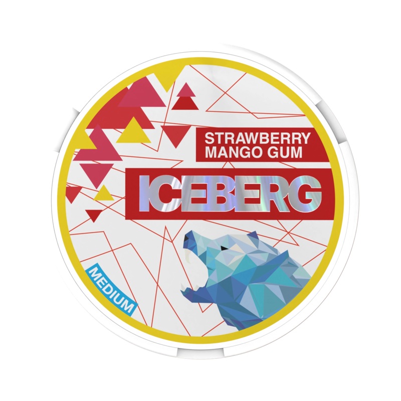 ICEBERG Strawberry Mango Gum|Medium|Ultra