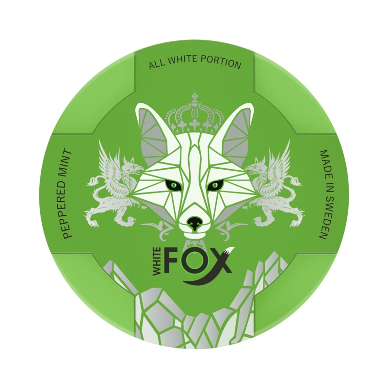 White Fox Slim Peppered Mint|16MG/G