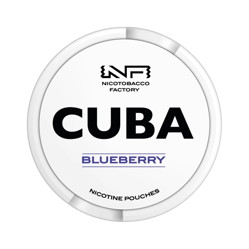 CUBA Blueberry|White – 16MG/G|Black – 66MG/G
