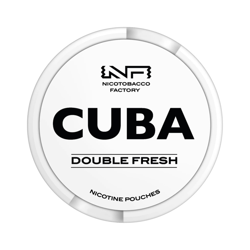 CUBA Double Fresh|White – 16MG/G|Black – 66MG/G
