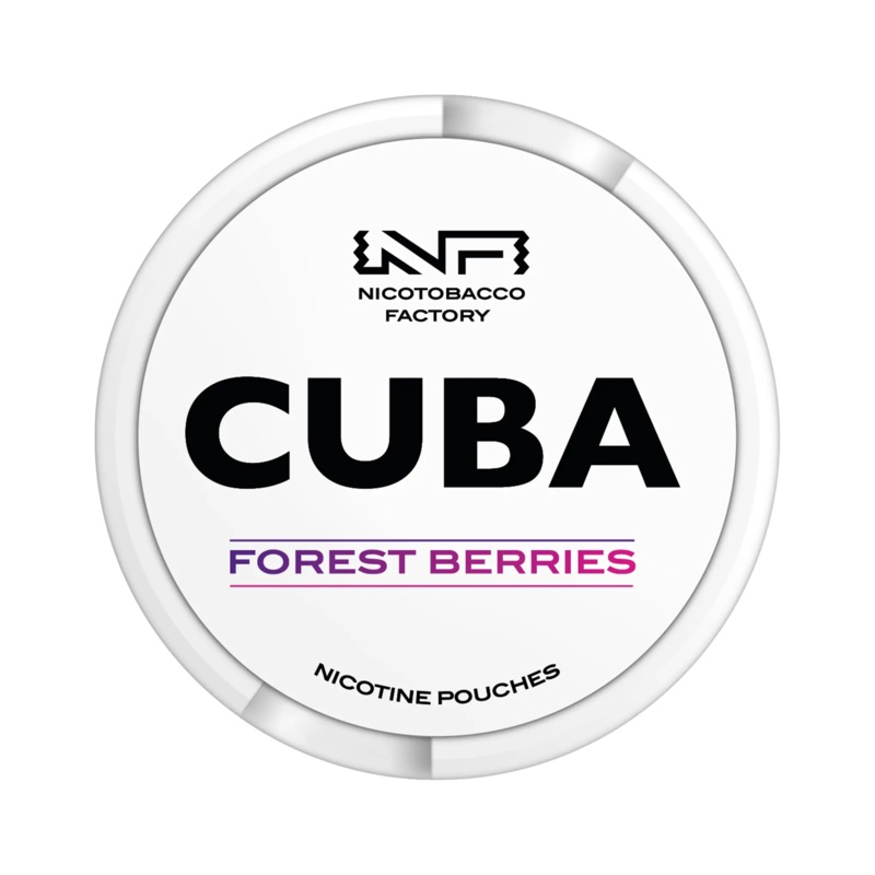 CUBA Forest Berries|White – 16MG/G|Black – 66MG/G