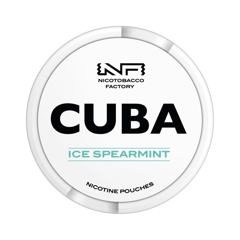 CUBA Ice Spearmint|White – 16MG/G|Black – 66MG/G