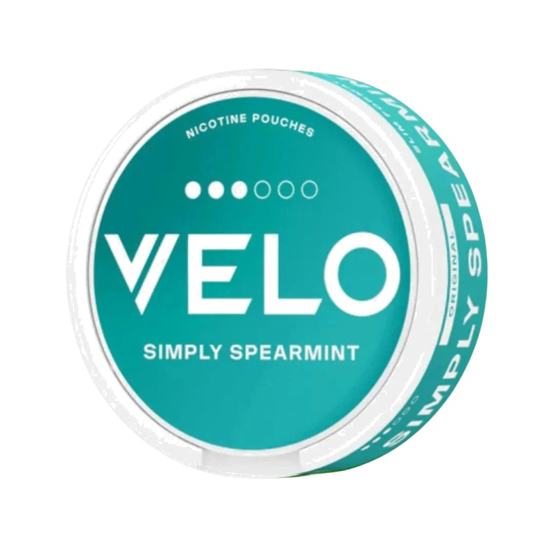 VELO Slim Nicotine Pouches Simply Spearmint