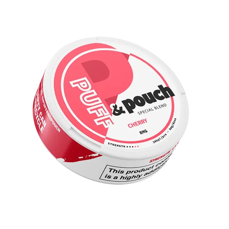 Puff and Pouch Cherry