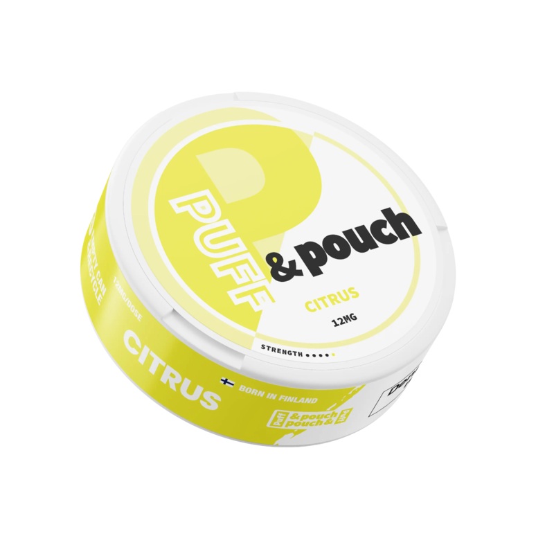 Puff and Pouch Citrus