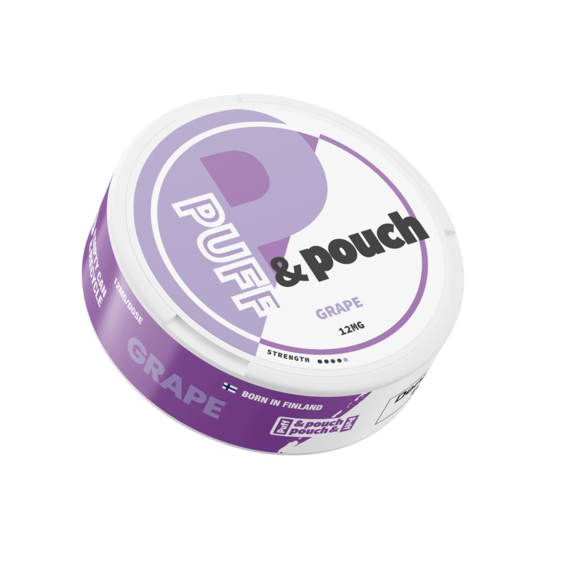 Puff and Pouch Grape