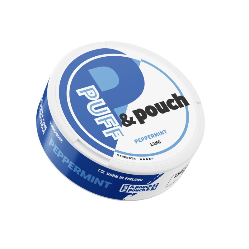 Puff and Pouch Peppermint