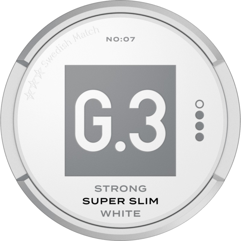 G.3 Super Slim White|1 pc|10 pcs