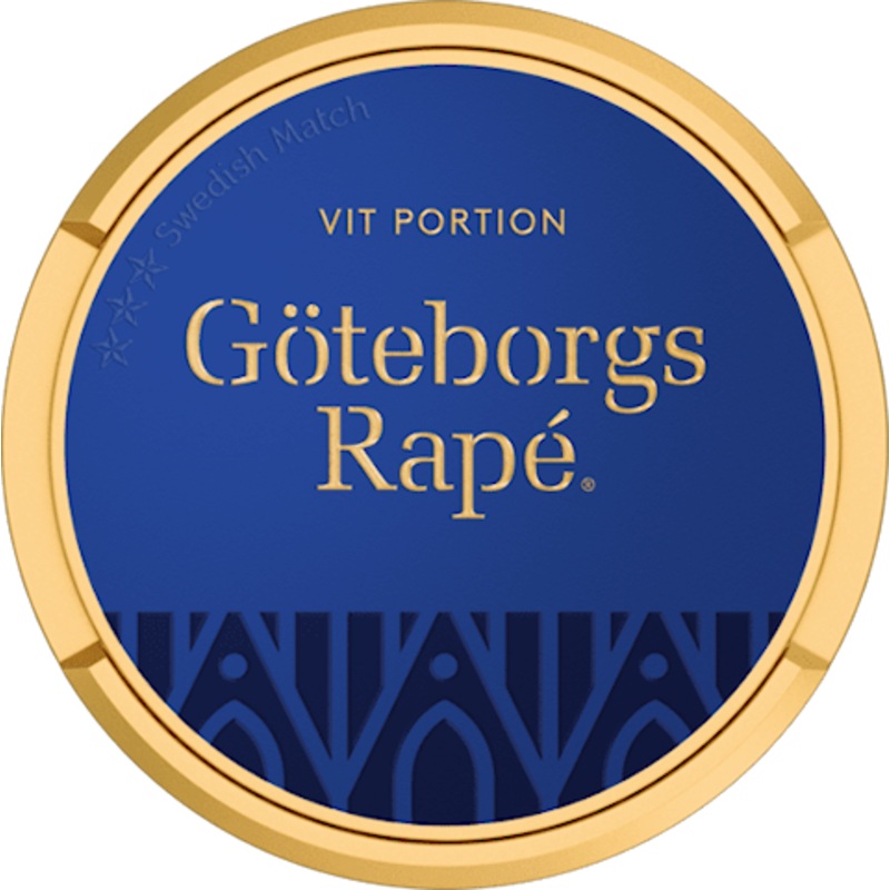 Gteborgs Rap White|1 pc|10 pcs