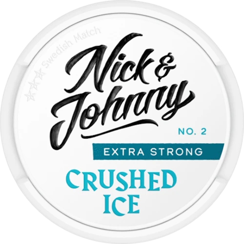 Nick & Johnny Crushed Ice White