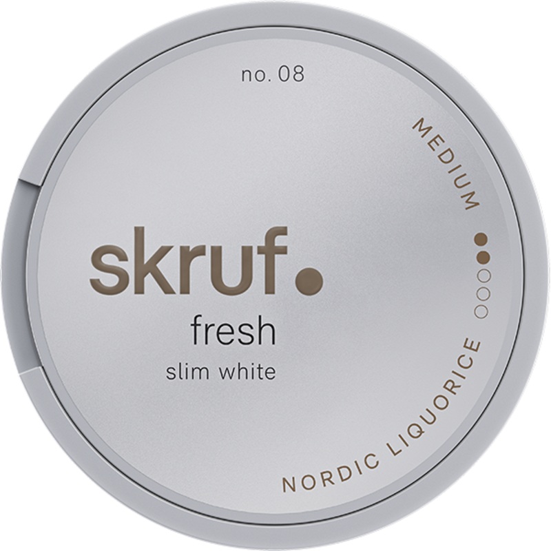 Skruf #08 Slim Fresh Nordic Liqourice