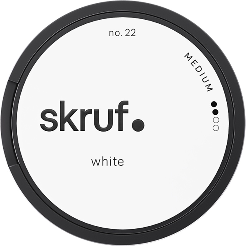 Skruf #22 White Medium|1 pc|10 pcs
