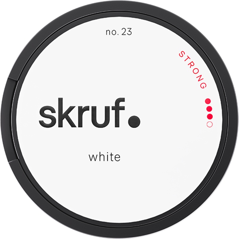 Skruf #23 White Strong|1 pc|10 pcs