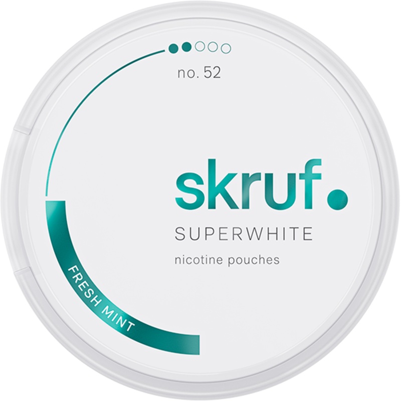 Skruf SuperWhite #52 Fresh|1 pc|10 pcs
