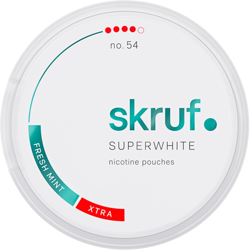 Skruf SuperWhite #54 Fresh X-Strong
