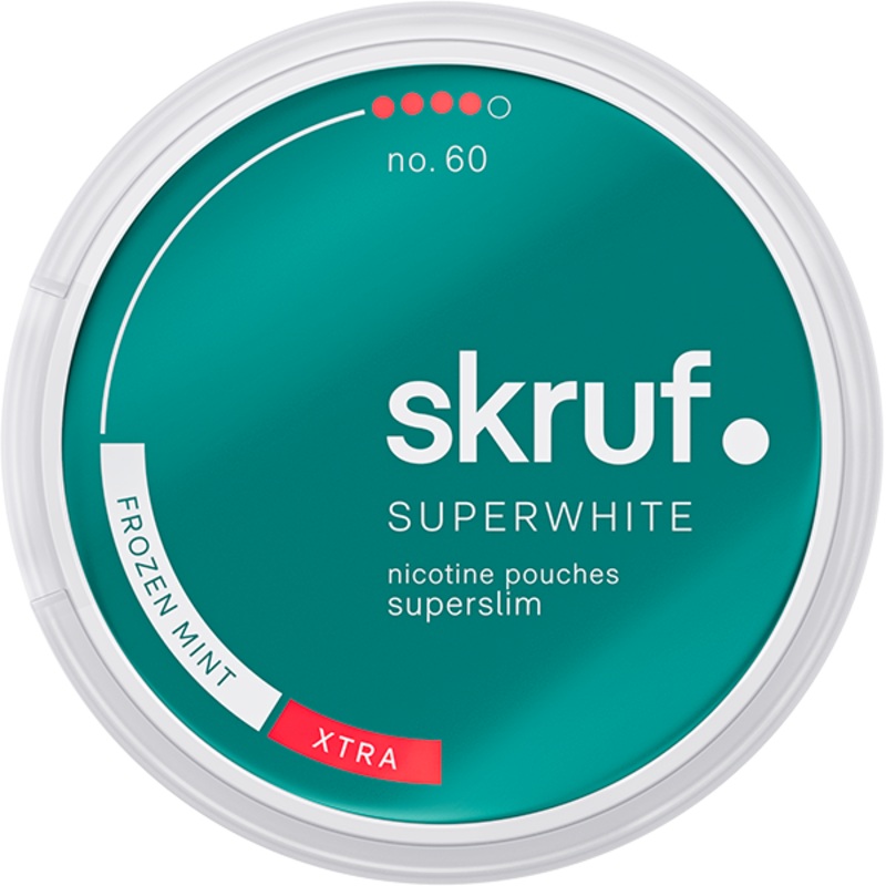 Skruf SuperWhite #60 Frozen Mint SuperSlim