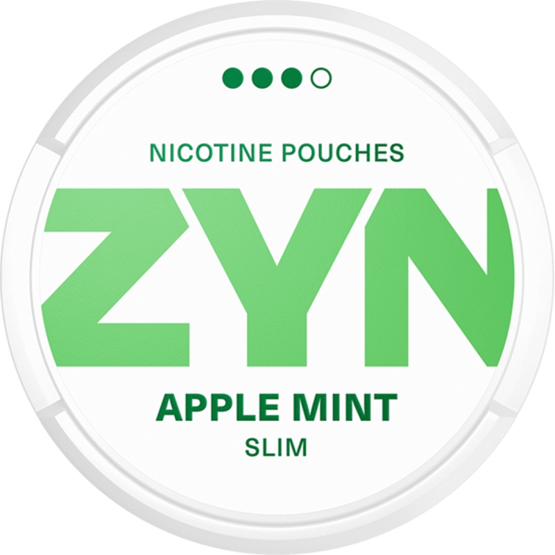ZYN Slim Apple Mint #3 Strong|1 pc|10 pcs