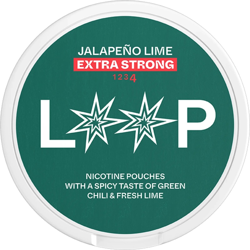 LOOP Jalapeno Lime X-Strong|1 pc|10 pcs