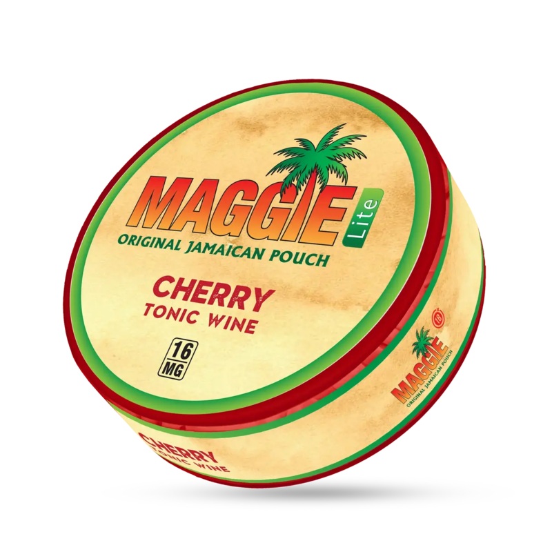 Maggie – Cherry Tonic Wine 16mg/g Nicotine Pouches