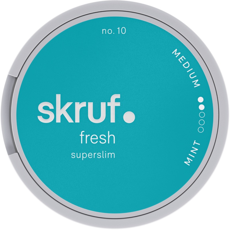 Skruf #10 Fresh Superslim Mint