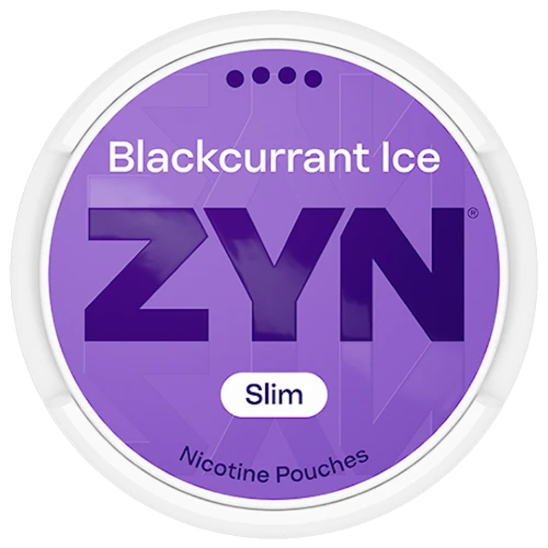 ZYN Slim Blackcurrant Ice #4 Extra Strong