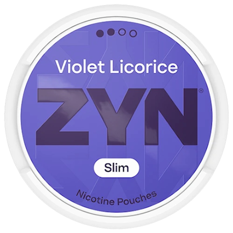 ZYN Slim Violet Licorice #2|1 pc|10 pcs