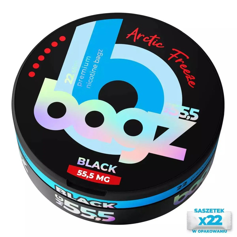 Bagz – Arctic Freeze Black (55,5mg)