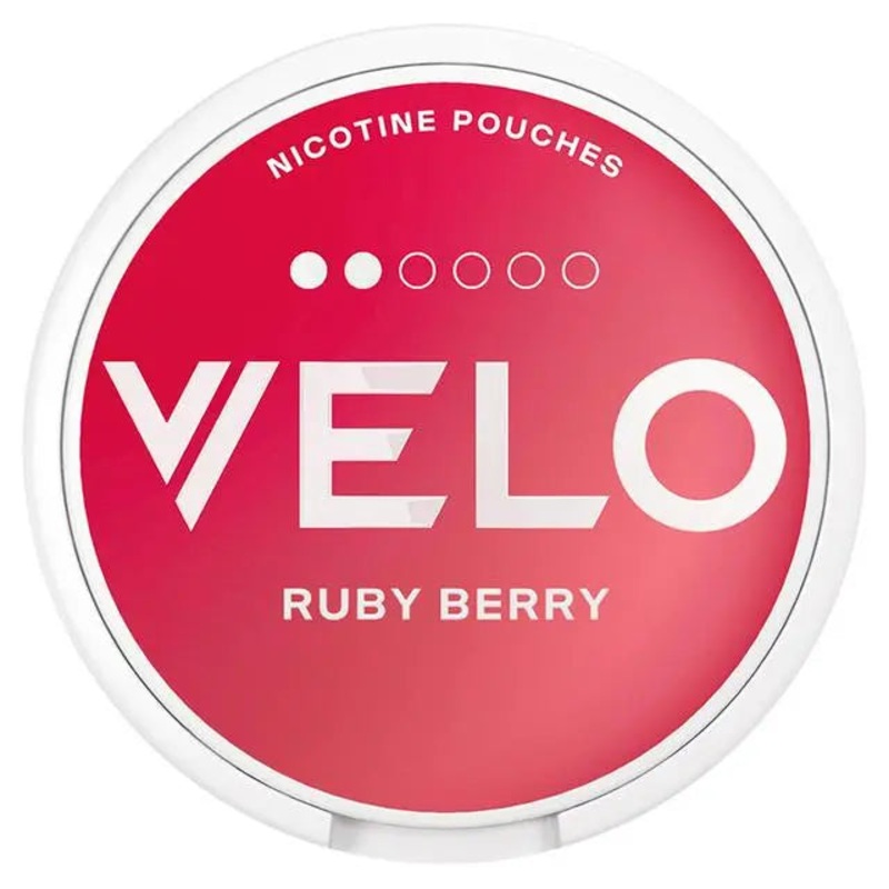 Velo – Ruby Berry 6mg Nicotine Pouches