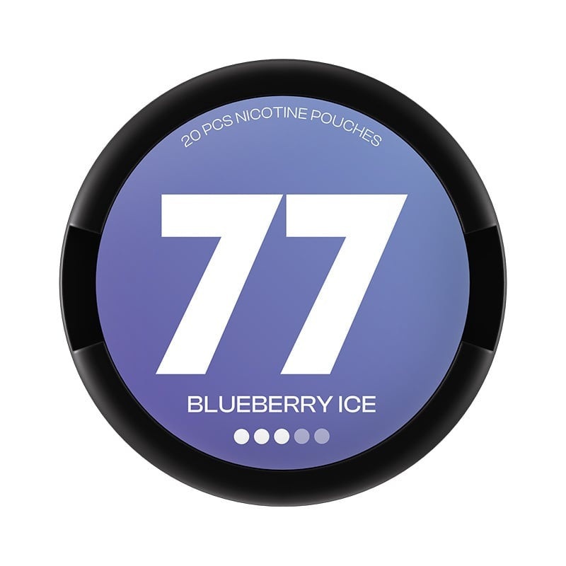 77 – Blueberry Ice (20mg)