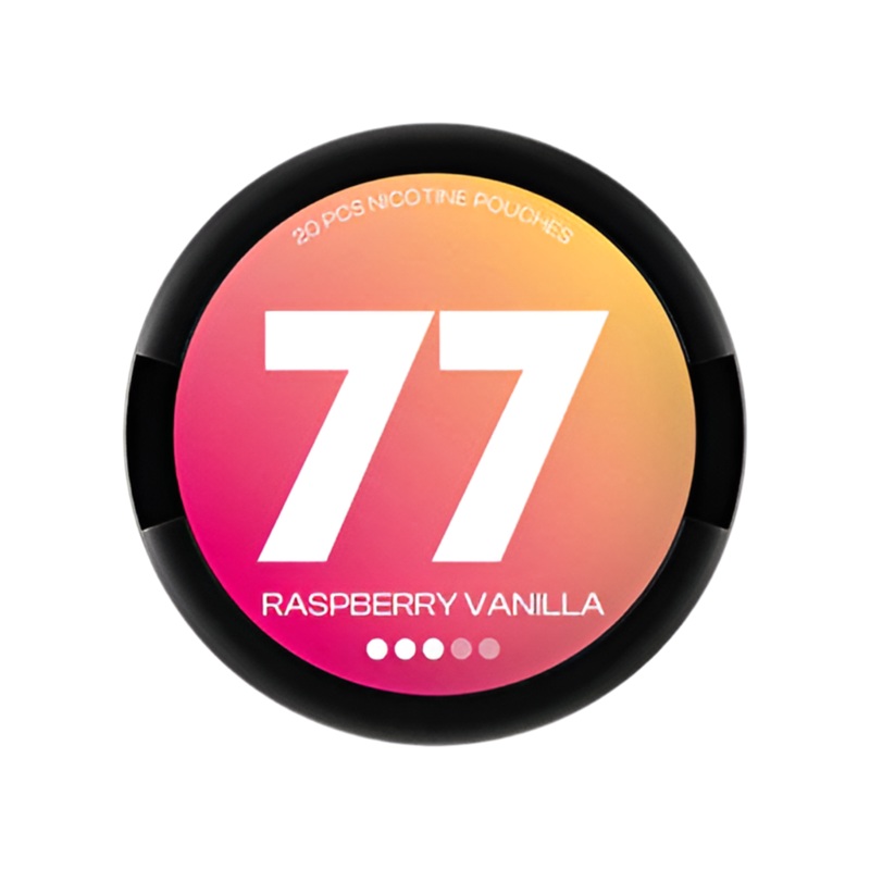 77 – Raspberry & Vanilla (20mg)