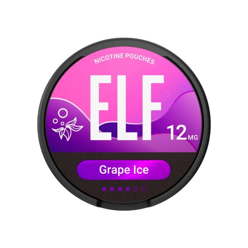 Elf – Grape Ice|12mg/Pouch|20mg/Pouch