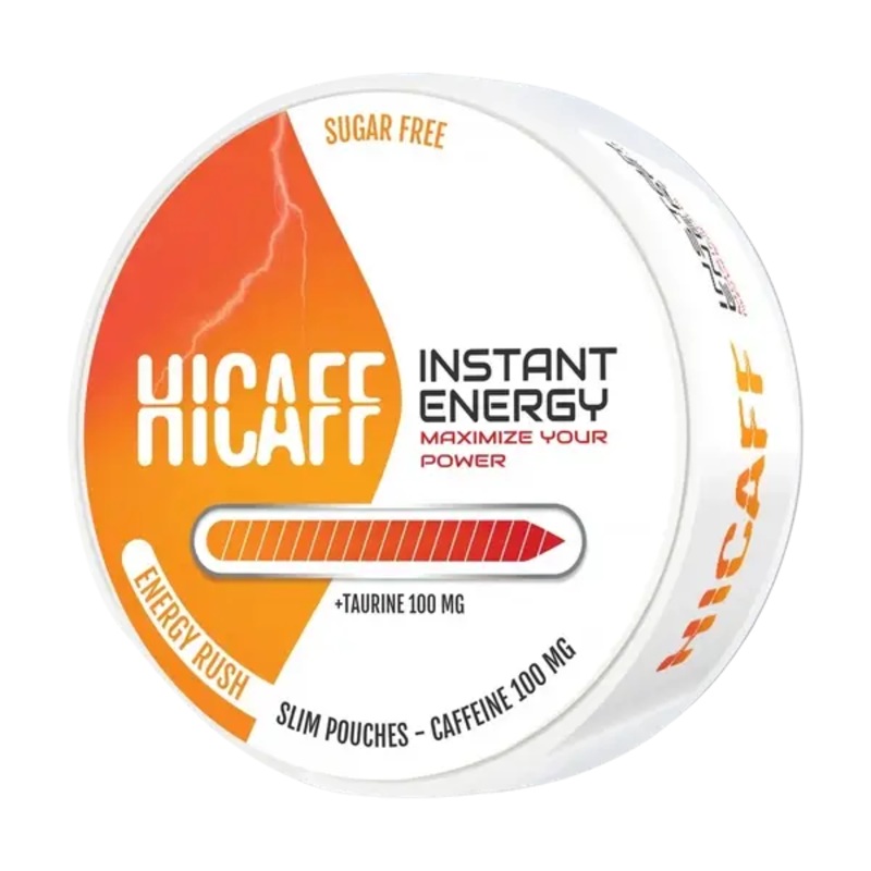 Hicaff – Energy Rush (100mg) Caffeine Pouch