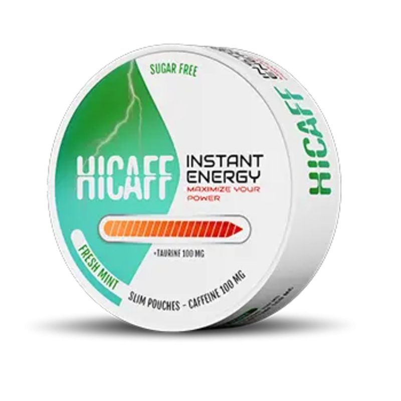 Hicaff – Fresh Mint (100mg) Caffeine Pouch