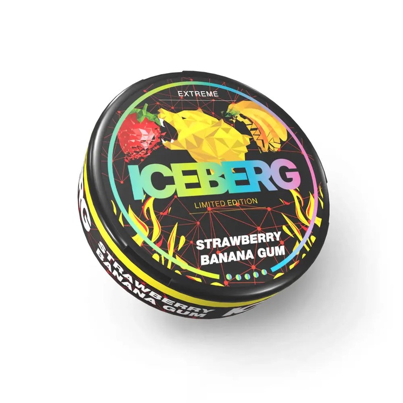 Iceberg – Strawberry Banana Gum (50mg)