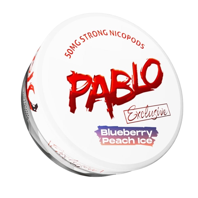 Pablo – Blueberry Peach Ice (50mg)