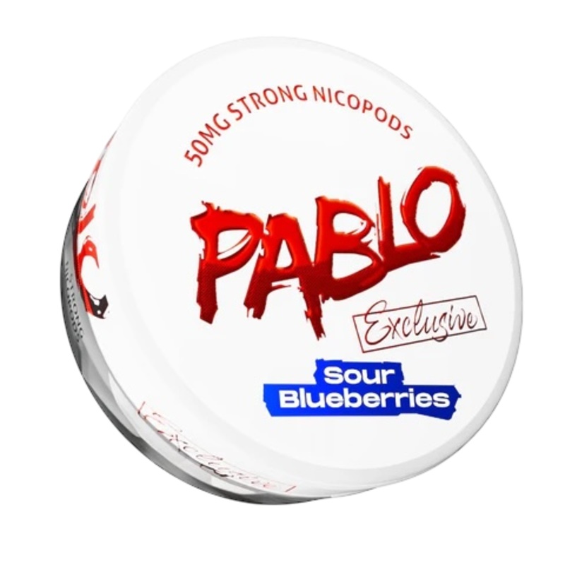 Pablo – Sour Blueberries (50mg)