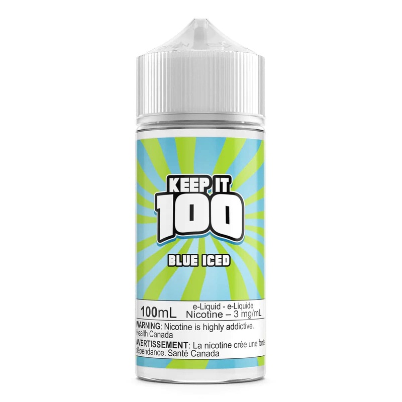 Blue Iced by Keep It 100|6mg|3mg|0mg